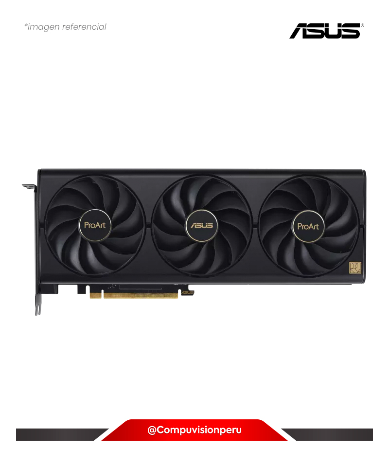 VIDEO ASUS PROART GEFORCE RTX 4070 TI OC EDITION 12GB GDDR6X CUDA 7680 192-BIT HDMI DP PROART-RTX4070TI-O12G
