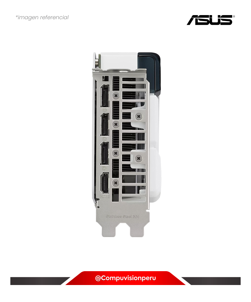 VIDEO ASUS DUAL GEFORCE RTX4060 WHITE OPEN BOX OC EDITION 8GB GDDR6 CUDA 3072 128-BIT HDMI DP DUAL-RTX4060-O8G-WHITE