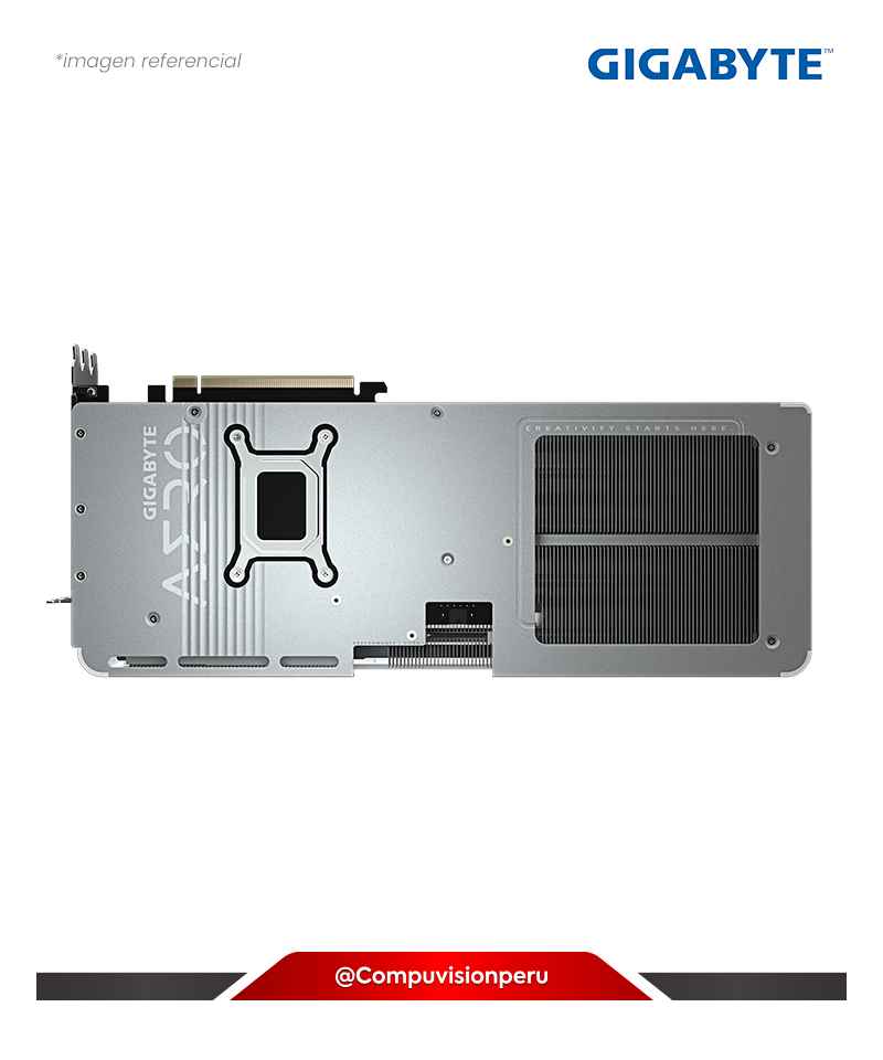 VIDEO GIGABYTE GEFORCE RTX 5070 TI AERO OC 16G GDDR7 WHITE CUDA 8960 256-BIT HDMI DP GV-N507TAERO OC-16GD