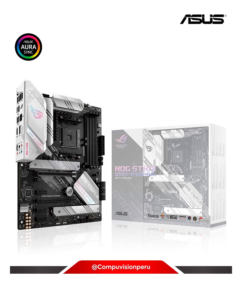 PLACA ASUS ROG STRIX B550-A GAMING AM4 AMD B550 SATA 6GB/S ATX AMD