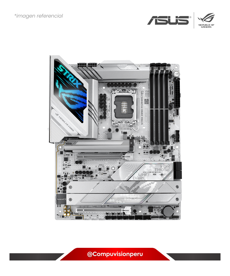 PLACA ASUS ROG STRIX Z890-A GAMING WIFI INTEL Z890 LGA 1851 DDR5 HDMI DP M.2 SATA 6GB BLUETOOTH V5.4 ATX