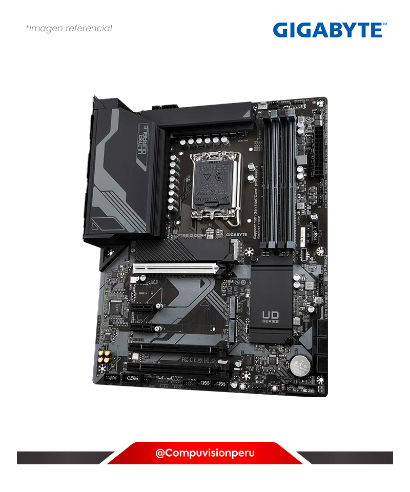 PLACA GIGABYTE Z790-D DDR4 LGA 1700 INTEL Z790 DDR4 HDMI DP M.2 SATA 6GB ATX