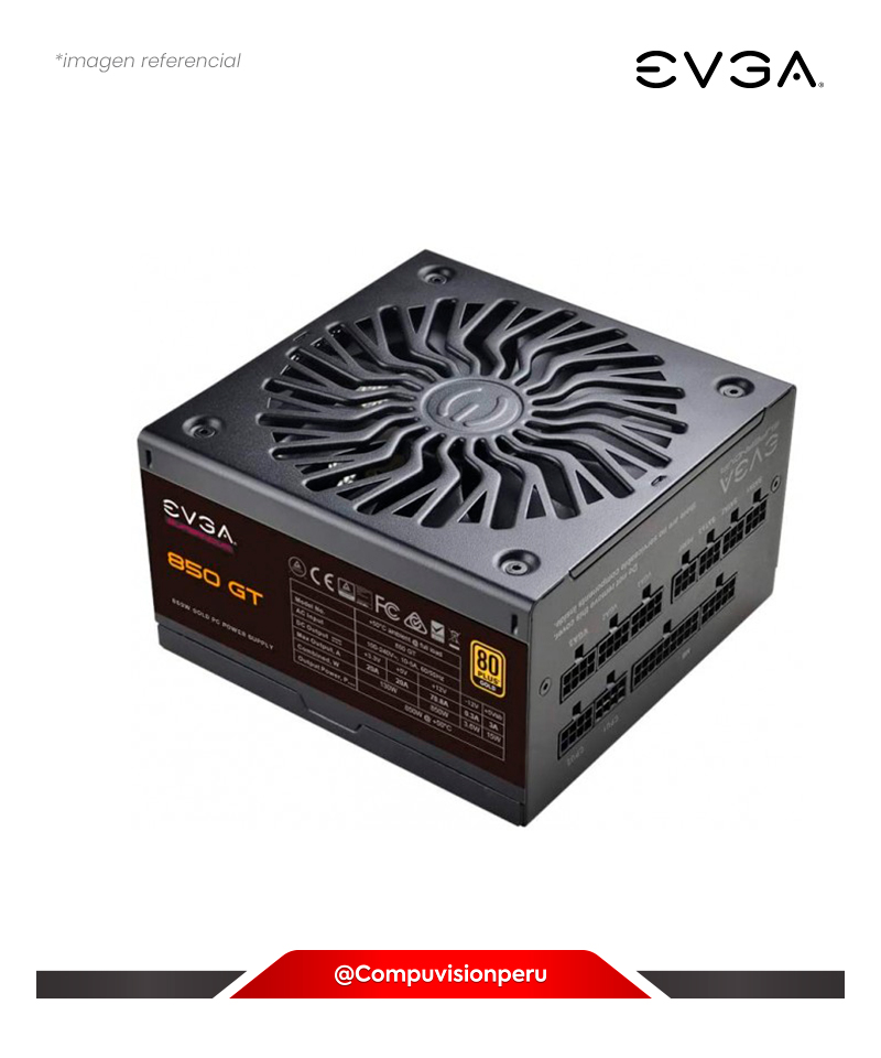 FUENTE 850W EVGA SUPERNOVA GT 80+ GOLD MODULAR