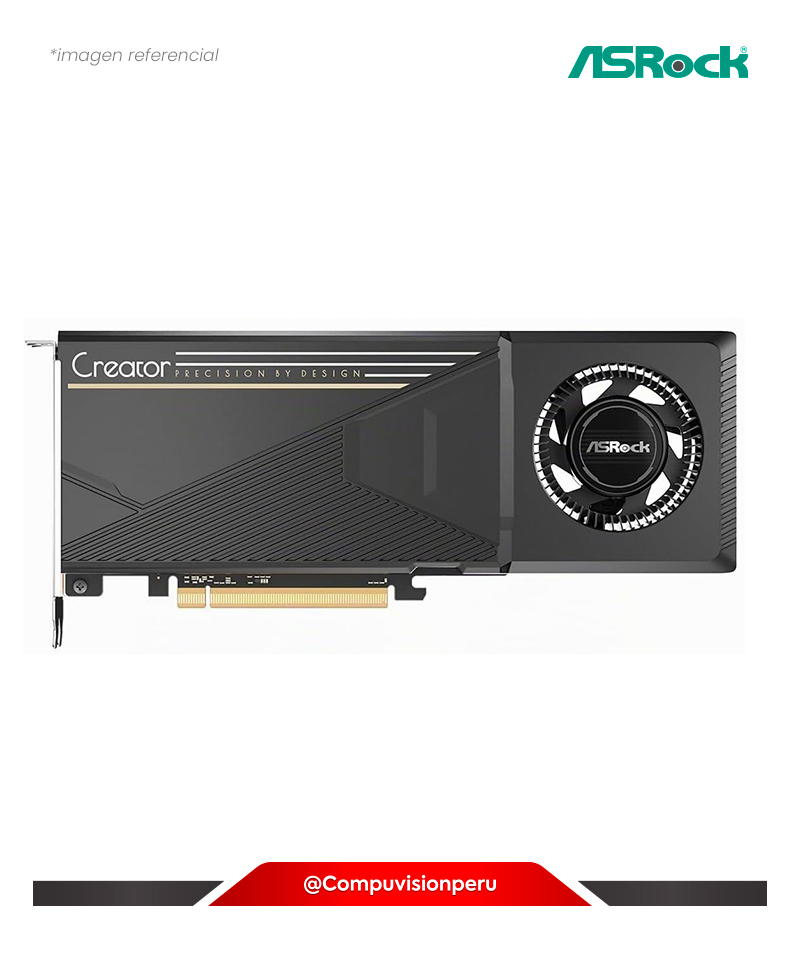 VIDEO ASROCK INTEL ARC PRO B60 CREATOR 24GB B60 CT 24G 24GB GDDR6 192-BIT DP PCIE 5.0 90-GA60ZZ-00UANZ