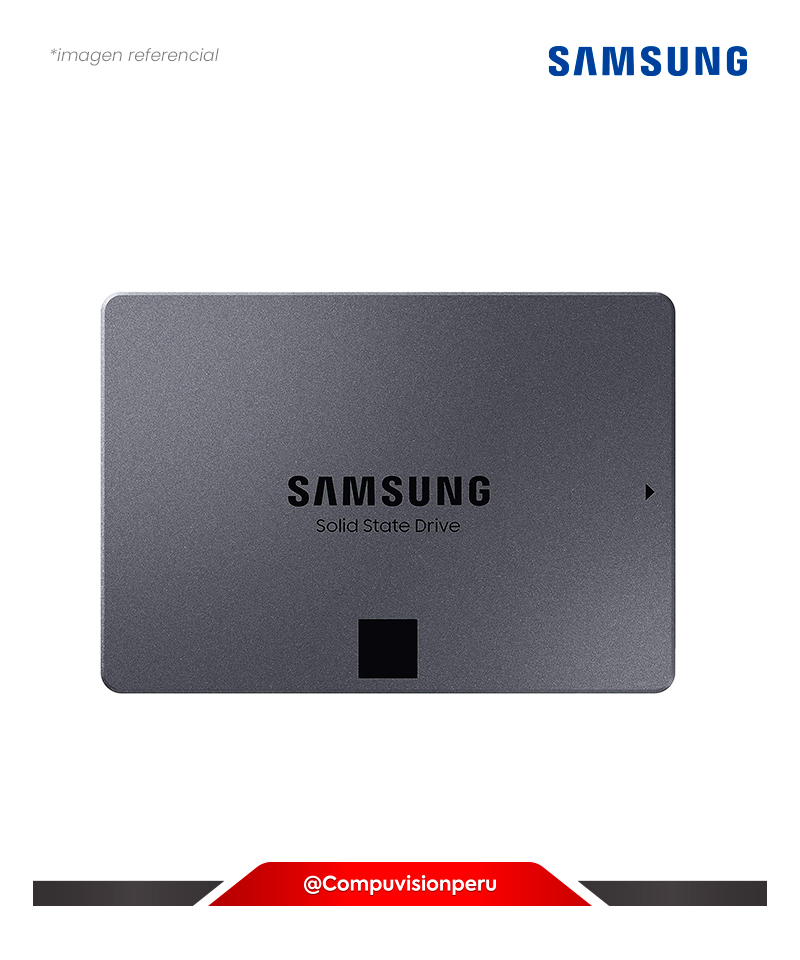 DISCO SOLIDO SSD 2TB SAMSUNG 870 QVO SATA GRAY V-NAND GSRF MZ-77Q2T0B/AM 400064251552