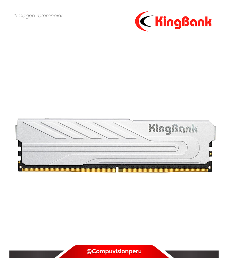 MEMORIA 16GB DDR4 BUS 3200MHZ KINGBANK SILVER CL16 1.35V INTEL XMP WITH HEATSINK 9SIBW2BK9J5081