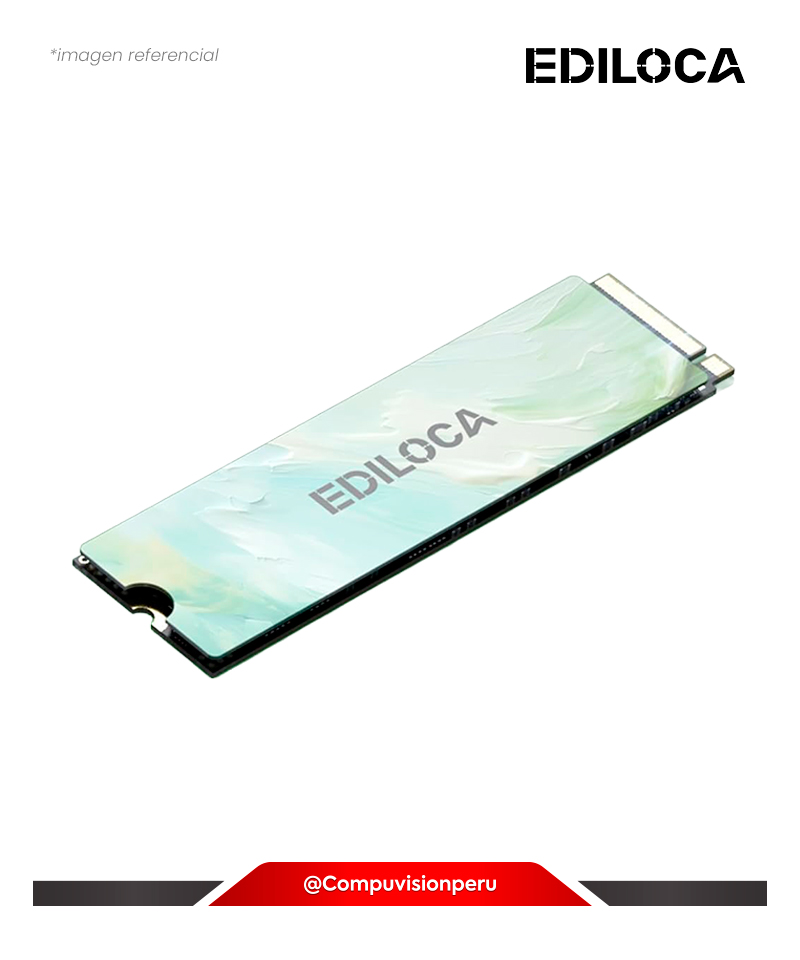 DISCO SOLIDO SSD 250GB EDILOCA EN680E NVME M.2 SSD PCIE GEN 3X4 M.2 2280 EN680E_256GB