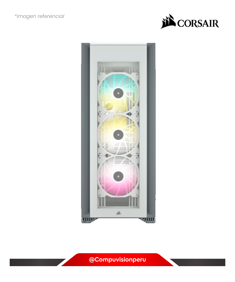 CASE CORSAIR ICUE 7000X RGB WHITE TEMPERED GLASS FULL TOWER CC-9011227-WW