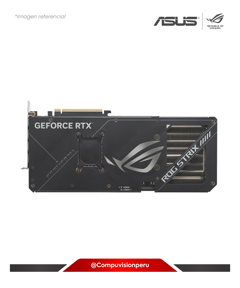 VIDEO ASUS ROG STRIX GEFORCE RTX 5070 12GB GDDR7 OC EDITION CUDA 6144 192 BIT HDMI DP ARGB ROG-STRIX-RTX5070-O12G-GAMING