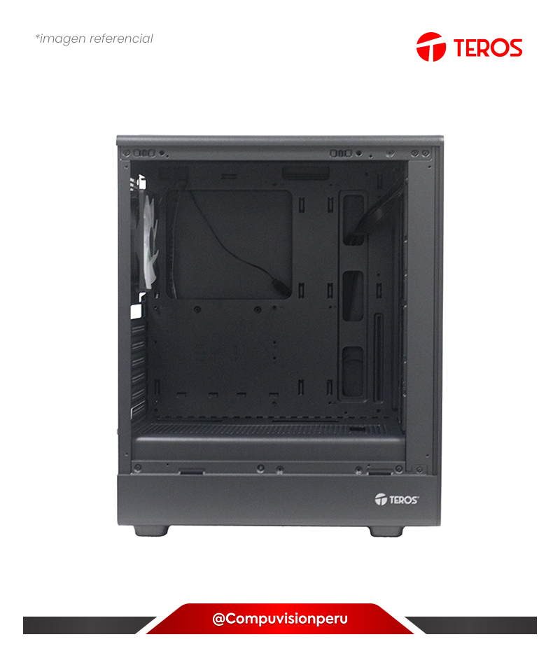 CASE TEROS TE-1323G BLACK ATX USB 3.1 TEMPERED GLASS