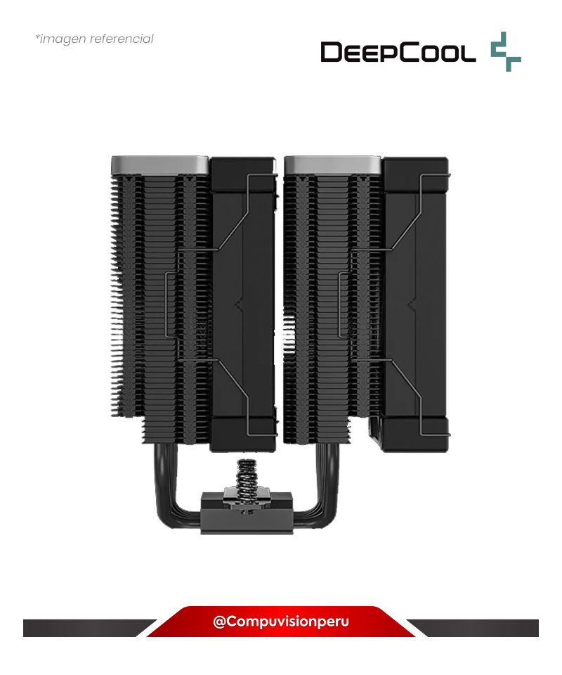 COOLER DE CPU DEEPCOOL AK620 ZERO DARK  AMD INTEL R-AK620-BKNNMT-G-1
