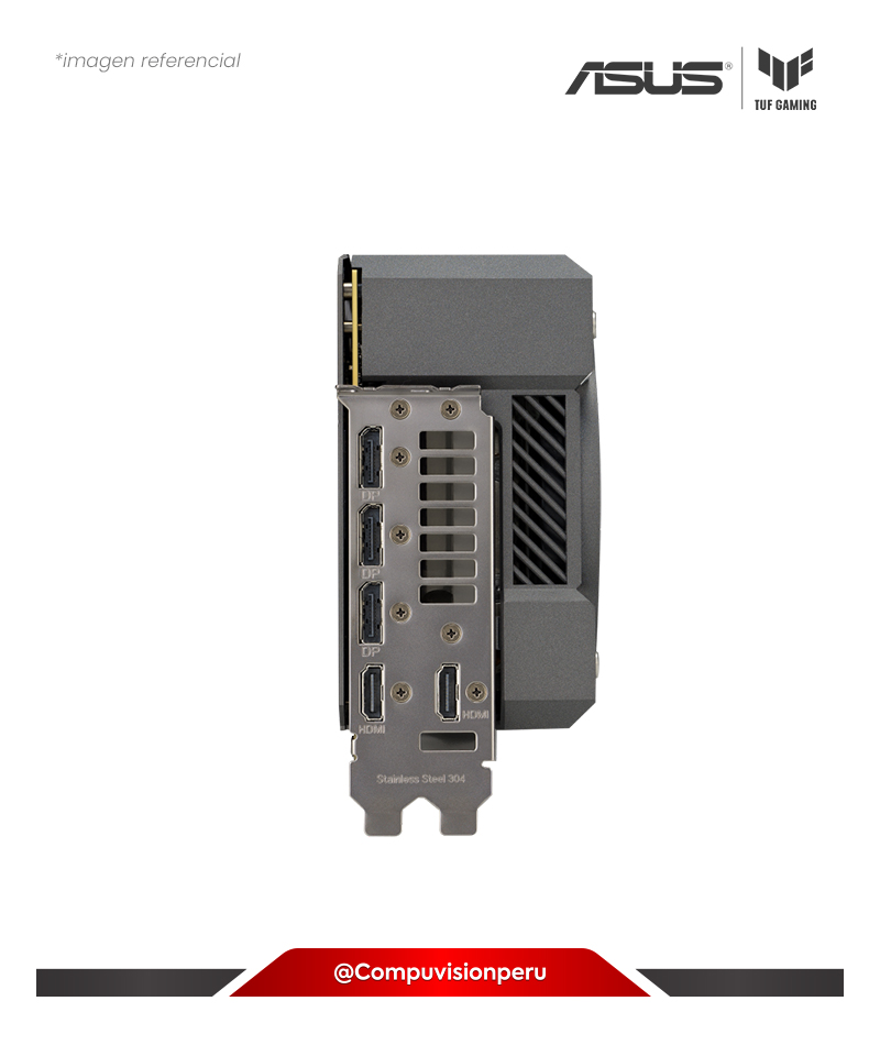 VIDEO ASUS TUF GAMING GEFORCE RTX 5080 16GB GDDR7 OC EDITION CUDA 10752 256-BIT HDMI DP ARGB TUF-RTX5080-O16G-GAMING