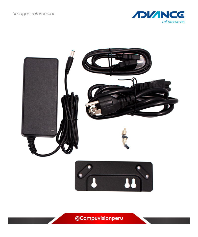 MINI PC ADVANCE ADV-MP6560 NUC CORE I5-12450H 8N 12TH 4.4GHZ 8GB DDR4 HDMI DP USB 3.0 M.2 WIFI BLUETOOTH