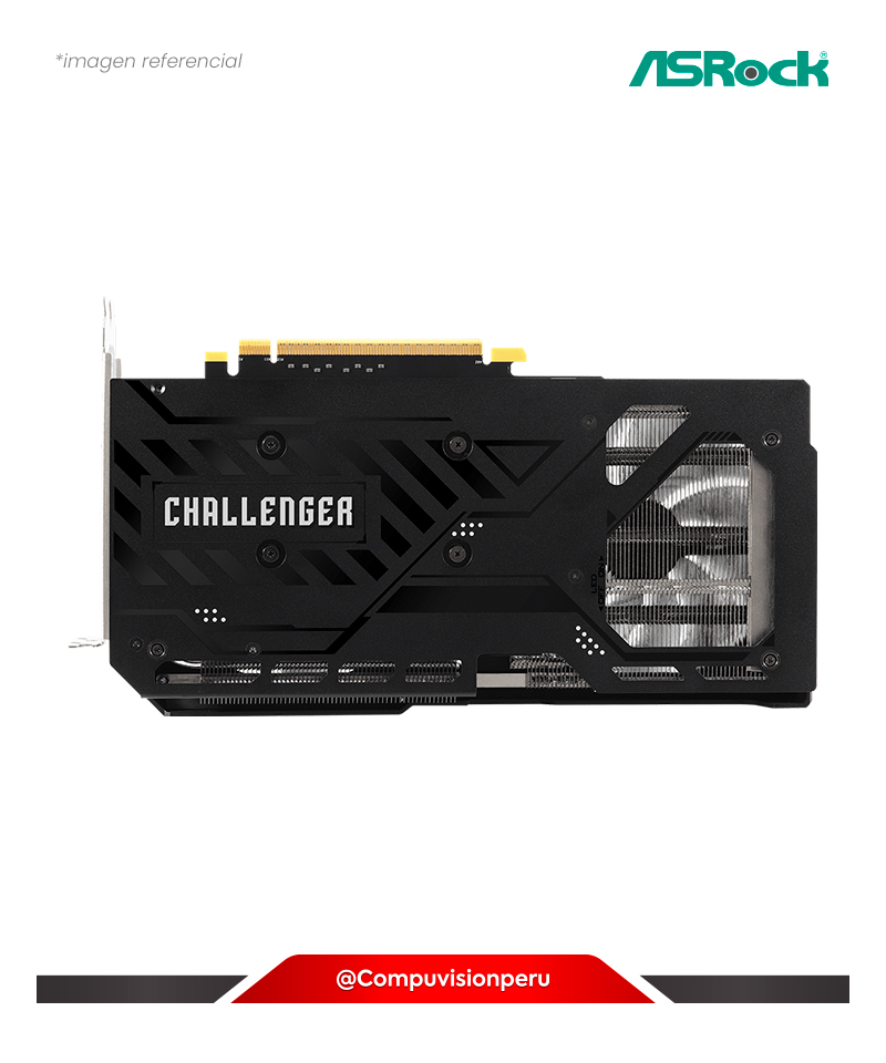 VIDEO ASROCK INTEL ARC B580 CHALLENGER 12GB OC B580 CL 12GO GDDR6 12GB CU 20 192 BIT HDMI DP 90-GA5LZZ-00UANZ