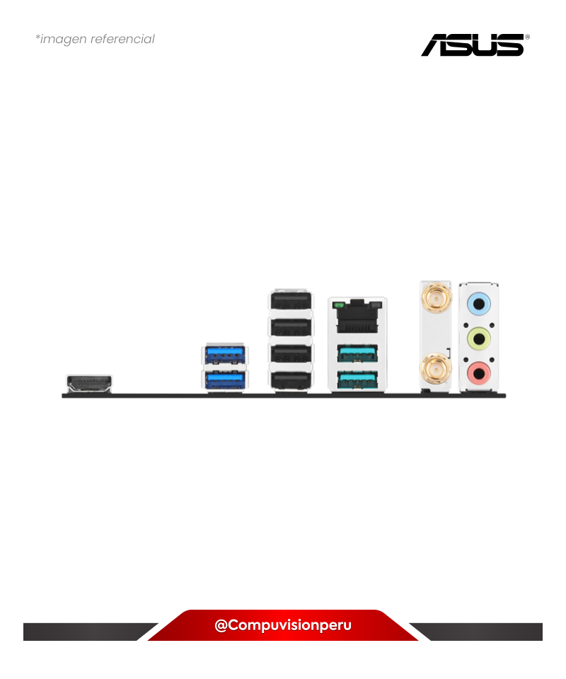 PLACA ASUS B650M-AYW WIFI AM5 AMD B650 DDR5 HDMI DP M.2 SATA 6GB BLUETOOTH USB 10GB M-ATX