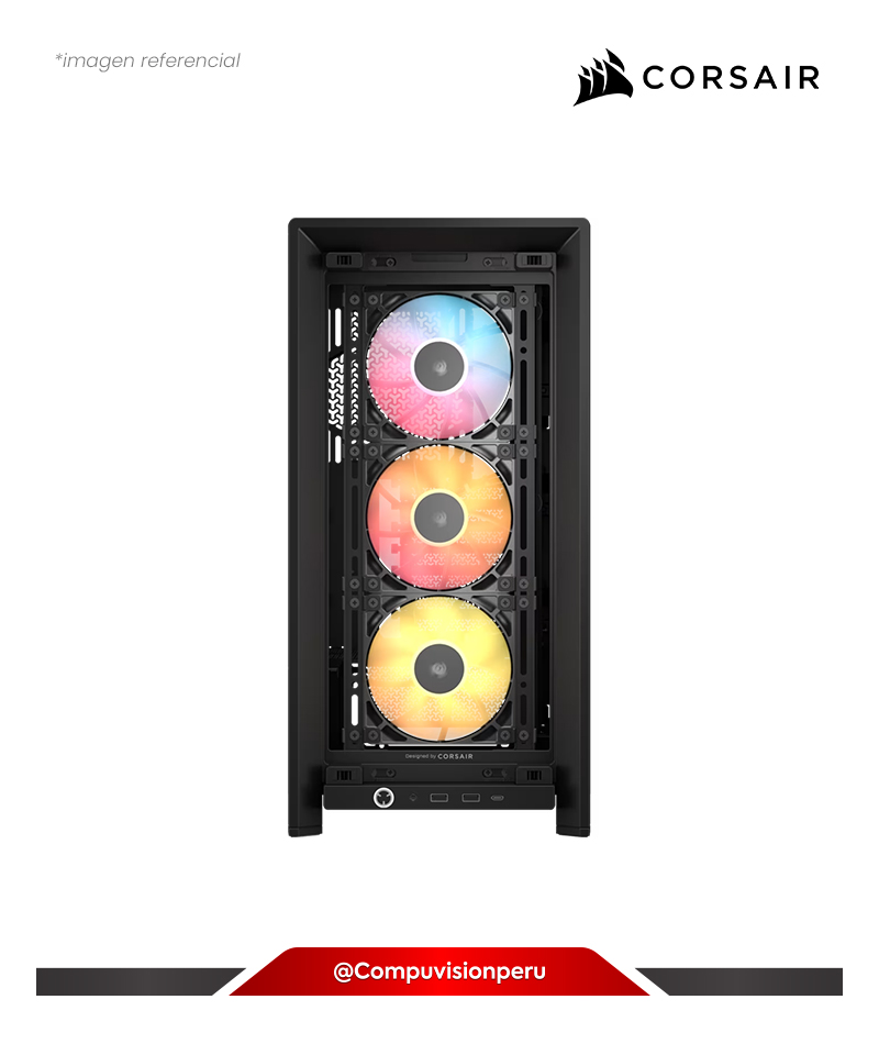 CASE CORSAIR FRAME 4000D RS ARGB BLACK STEEL TEMPERED GLASS E-ATX S/F CC-9011296-WW