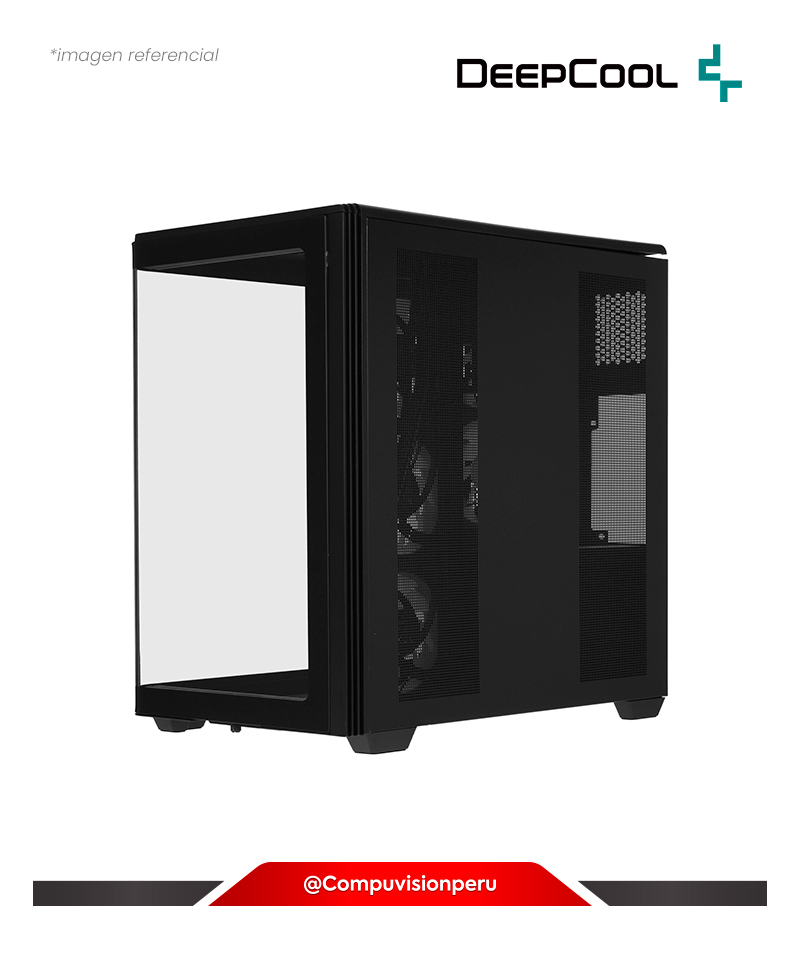 CASE DEEPCOOL CG590U 5F ARGB BLACK S/F VIDRIO TEMPLADO ATX R-CG590U-BKAGA5-G