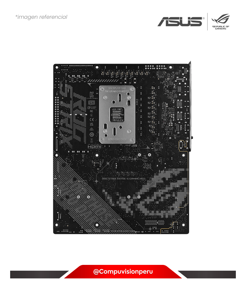PLACA ASUS ROG STRIX X870E-E GAMING WIFI7 NEO AM5 AMD X870E DDR5 HDMI DP M.2 SATA 6GB BLUETOOTH ATX