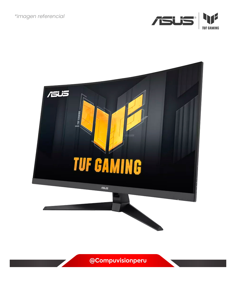 MONITOR 32 VA ASUS TUF GAMING VG32WQ3B 2K 0.5MS 180HZ ALTAVOZ 1.2W*2 HDMI DP CURVATURA 1500E