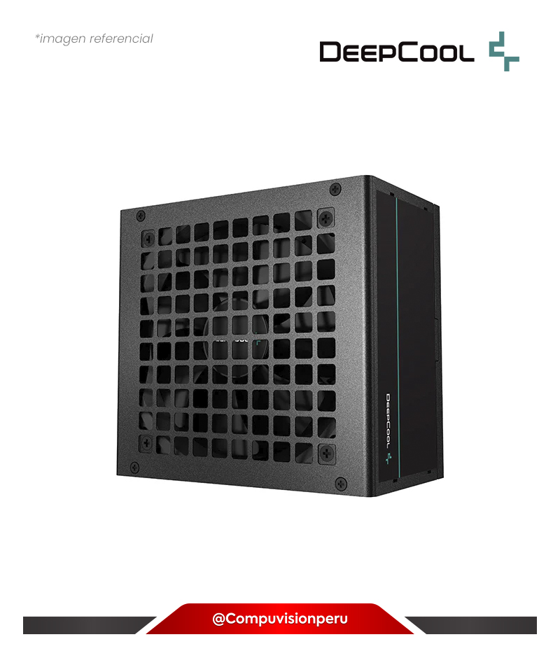 FUENTE 650W DEEPCOOL PF650 BLACK 80 PLUS WHITE PN:R-PF650D-HA0B-US