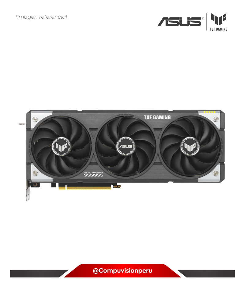 VIDEO ASUS TUF GAMING RADEON RX 9060 XT 16GB GDDR6 OC EDITION SP 2048 128-BITS HDMI DP RGB TUF-RX9060XT-O16G-GAMING