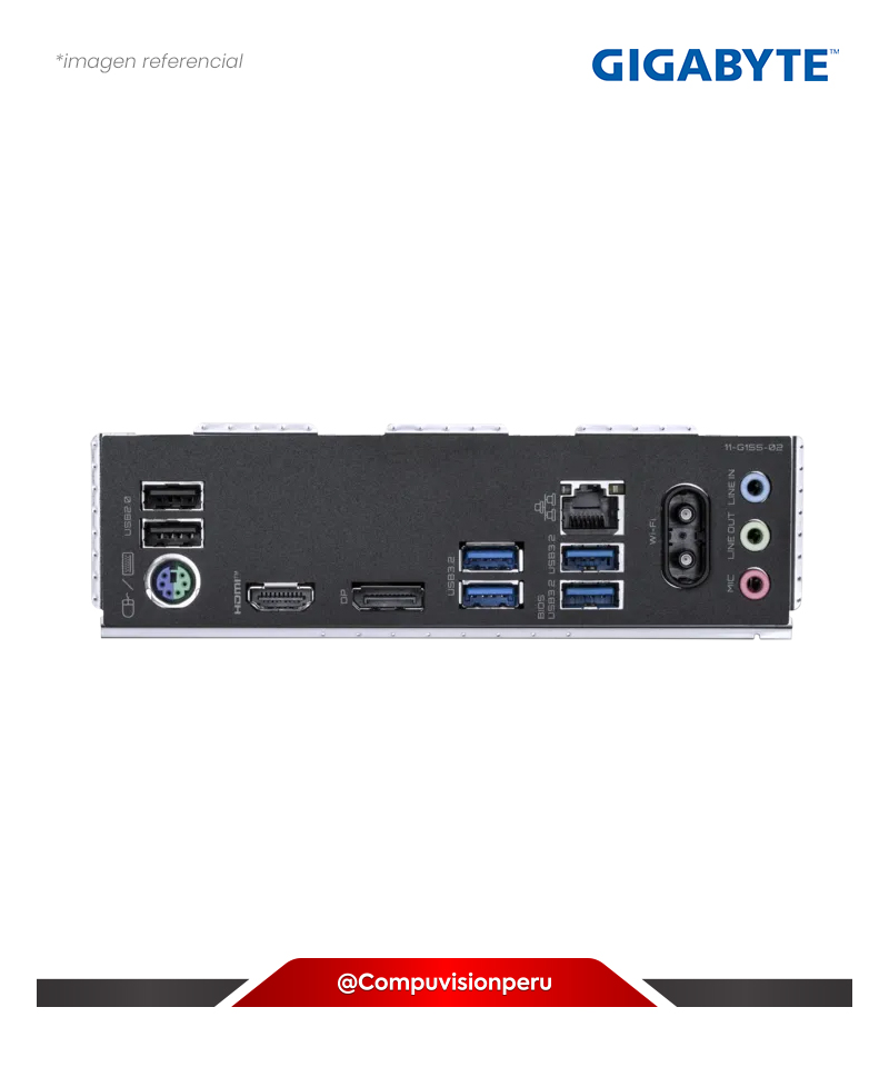 PLACA GIGABYTE B550M GAMING X WIFI6 AM4 AMD B550 DDR4 SATA 6GB M.2 BLUETOOTH M-ATX