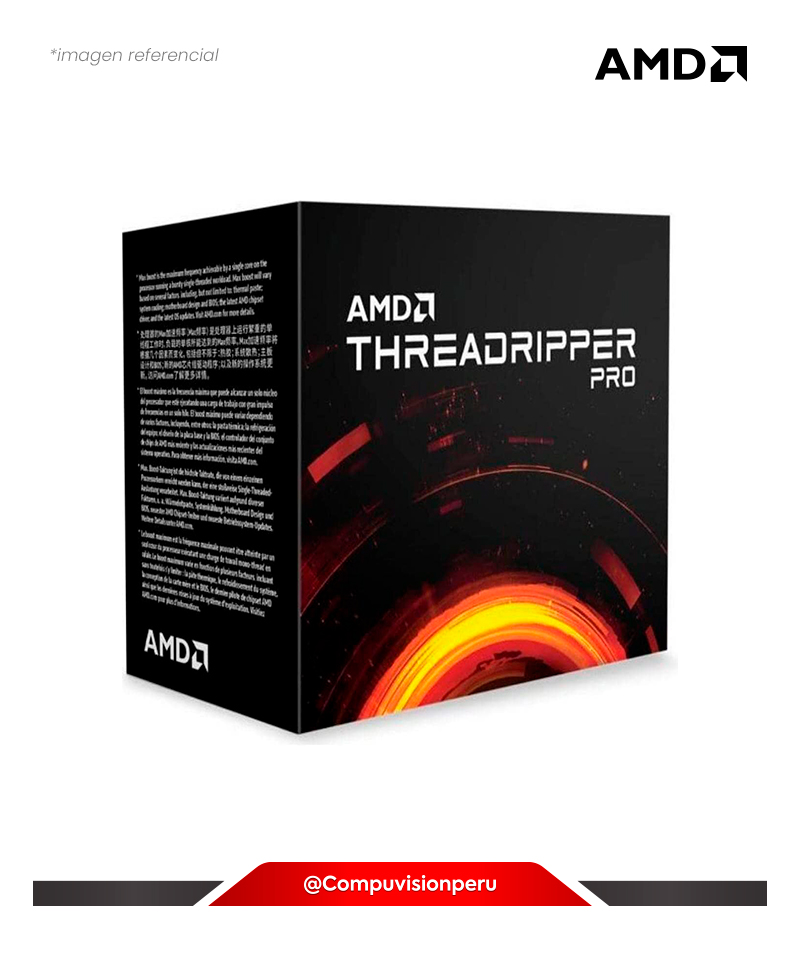 CPU AMD RYZEN THREADRIPPER PRO 5975WX SWRX8 32N 64TH 144MB 280W TURBO CORE 4.5GHZ S/COOLER 100-000000445WOF