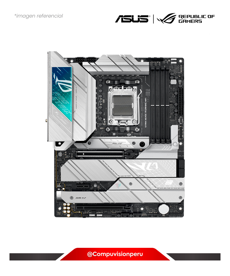 PLACA ASUS ROG STRIX X670E-A GAMING WIFI AMD X670 AM5 DDR5 HDMI DP M.2 BLUETOOTH USB 3.2 ATX