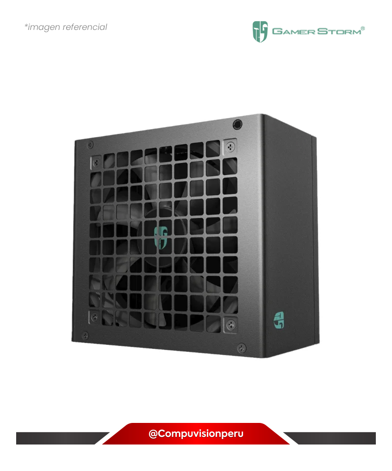 FUENTE 500W DEEPCOOL PF500X-HD 80 PLUS BRONZE GAMERSTORM R-PF500X-HD0B-JGUS