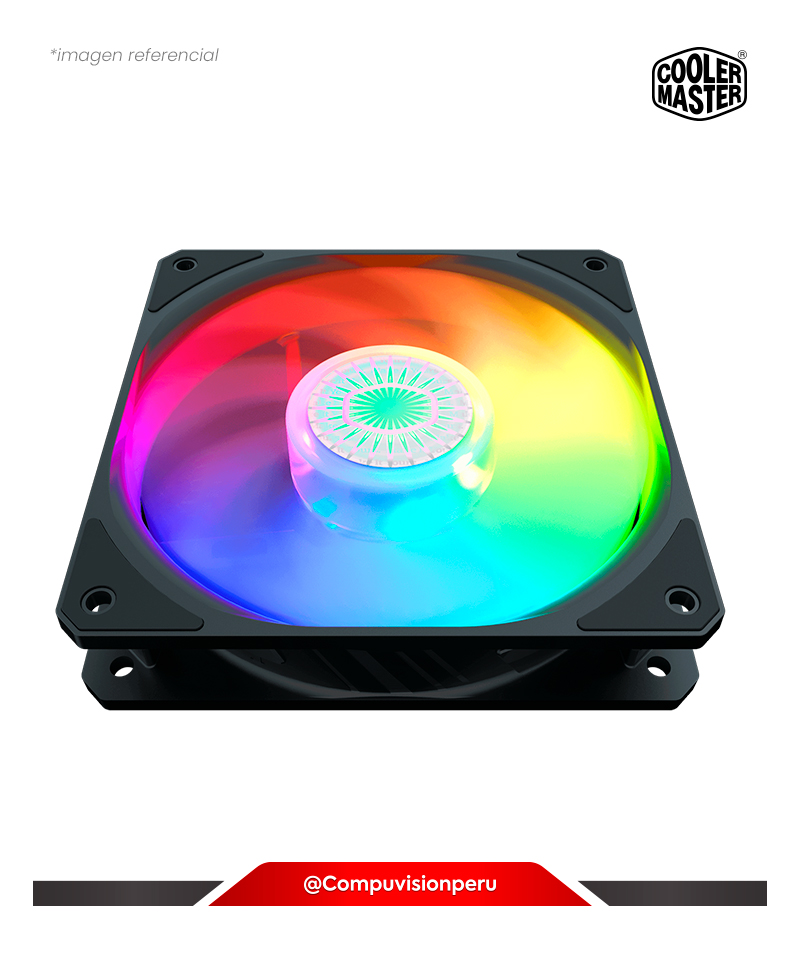 COOLER DE CPU COOLER MASTER SICKLEFLOW 120 BLACK ARGB 3IN1 ARGB C/CONTROLADOR MFX-B2DN-183PA-R1 4719512097434