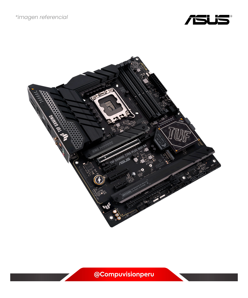 PLACA ASUS TUF GAMING Z790-PLUS WIFI D4 LGA 1700 INTEL Z790 DDR4 PCIE 5.0 M.2 THUNDERBOLT BLUETOOTH ATX