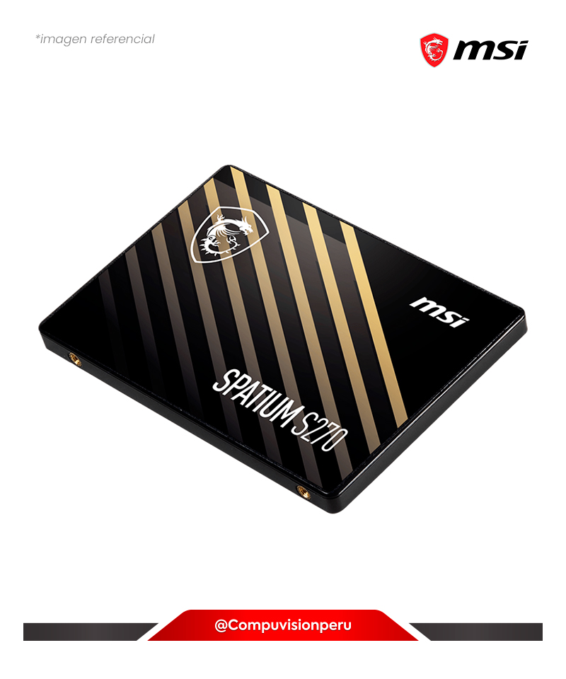 DISCO SOLIDO SSD 240GB MSI SPATIUM S270 SATA 6GB 2.5