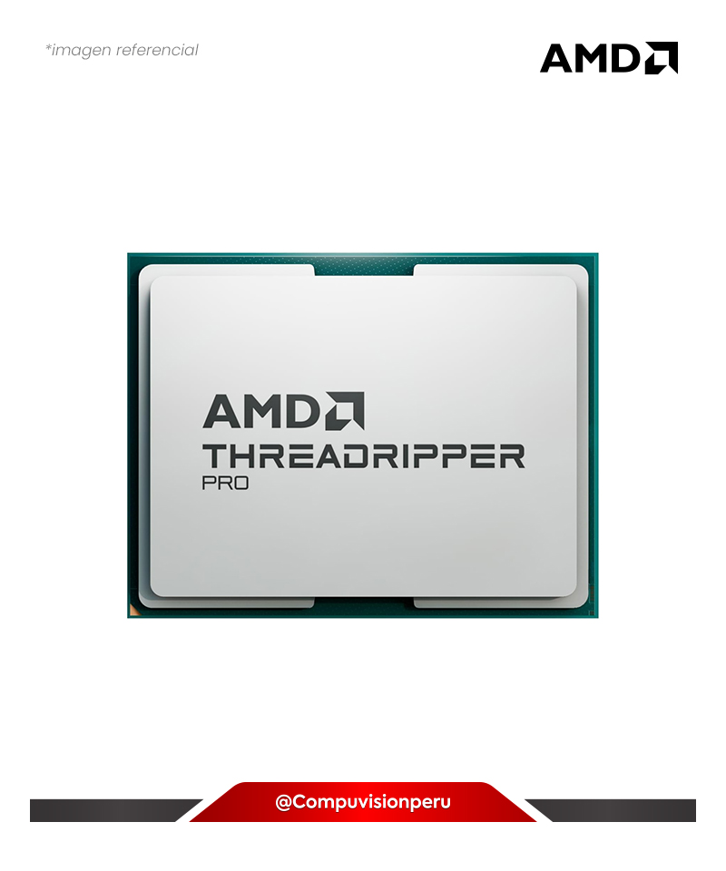 CPU AMD RYZEN THREADRIPPER PRO 7995WX 96N 92TH 2.5GHZ 384MB TDP 350W STR5 TURBO CORE 5.1GHZ