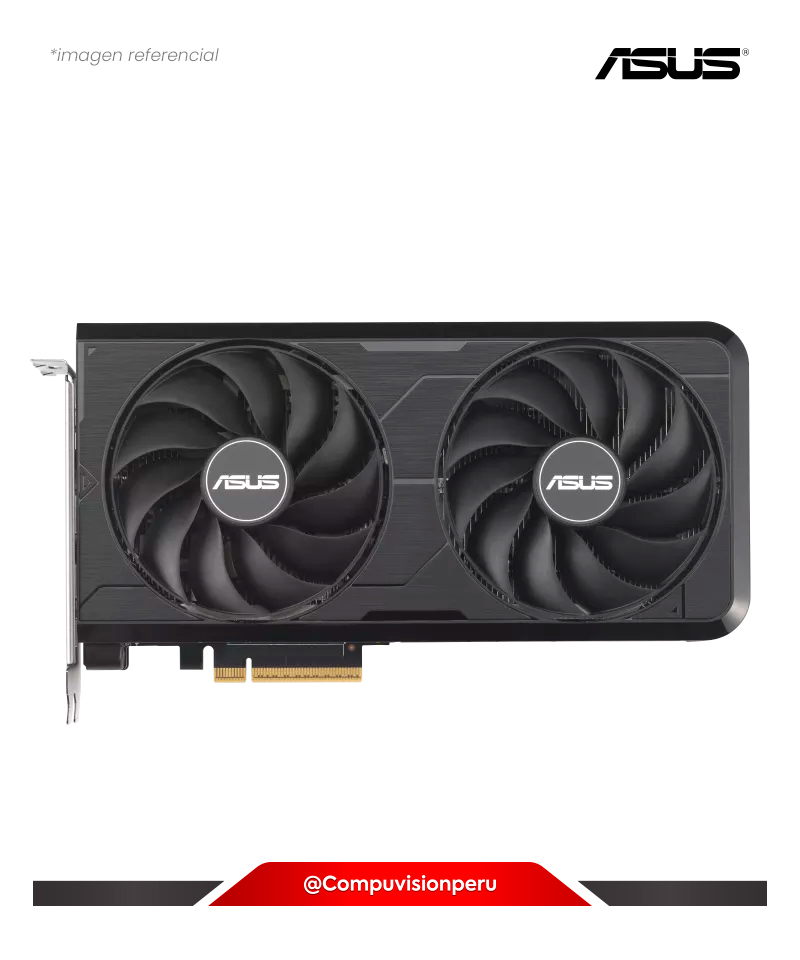 VIDEO ASUS DUAL GEFORCE RTX 5060 TI 16GB GDDR7 OC EDITION 16GB GDDR7 CUDA 4608 128-BIT HDMI DP DUAL-RTX5060TI-O16G-EVO