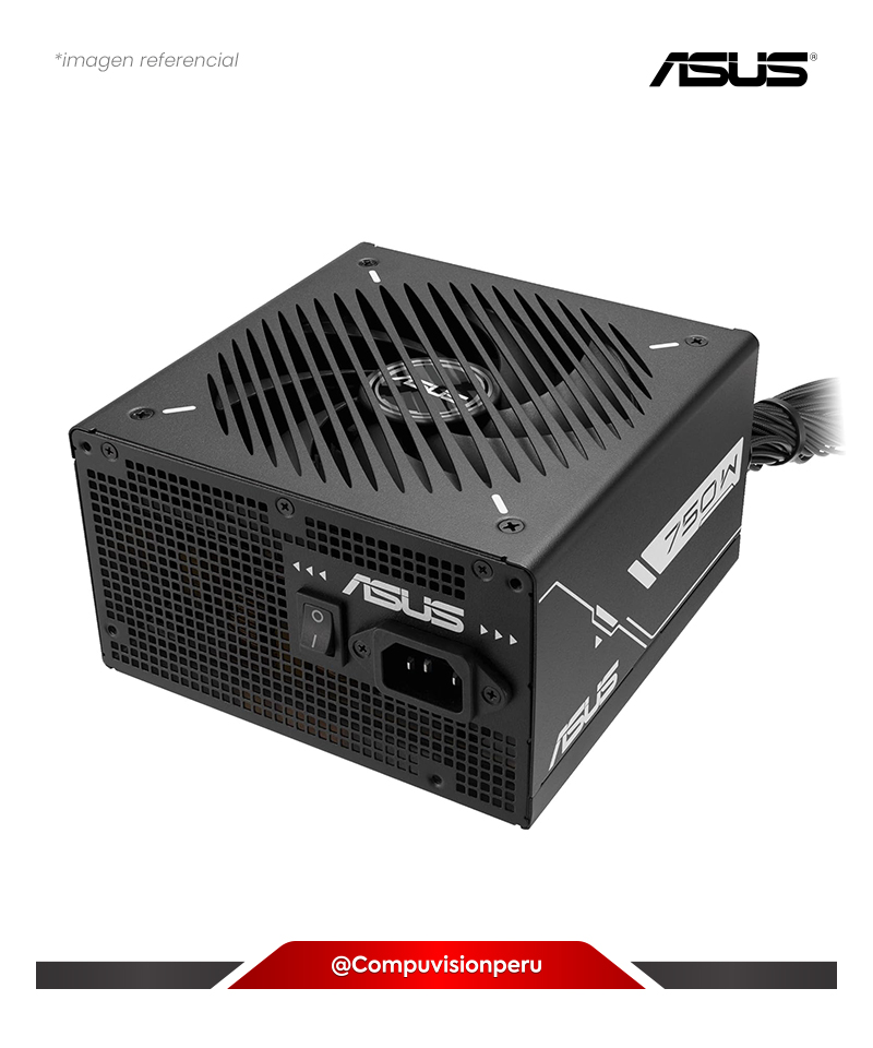 FUENTE 750W ASUS PRIME 750B BLACK 80 PLUS BRONCE ATX12V ROHS PRIME-750B-BLACK