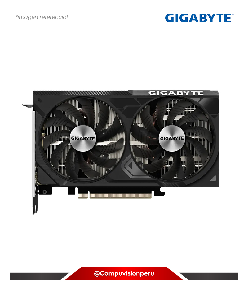 VIDEO GIGABYTE GEFORCE RTX 4070  WINDFORCE 2X OC V2 12G DDR6 192 BIT CUDA 5888 HDMI DP GV-N4070WF2OCV2-12GD