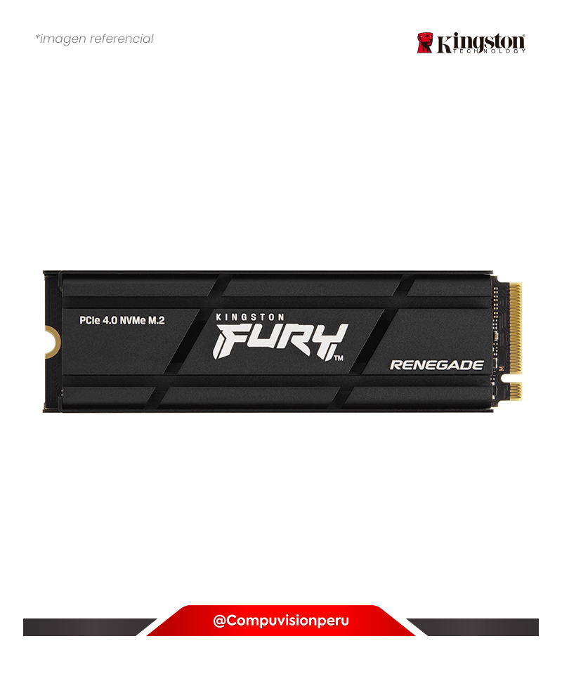 DISCO SOLIDO SSD 2TB KINGSTON FURY RENEGADE 2TB M.2 2280 PCIE 4.0 X4 NVME SFYRDK/2000G