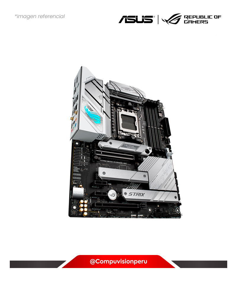 PLACA ASUS ROG STRIX B650-A GAMING WIFI AMD B650 AM5 DDR5 PCIE 5.0 HDMI DP M.2 BLUETOOTH USB 3.2