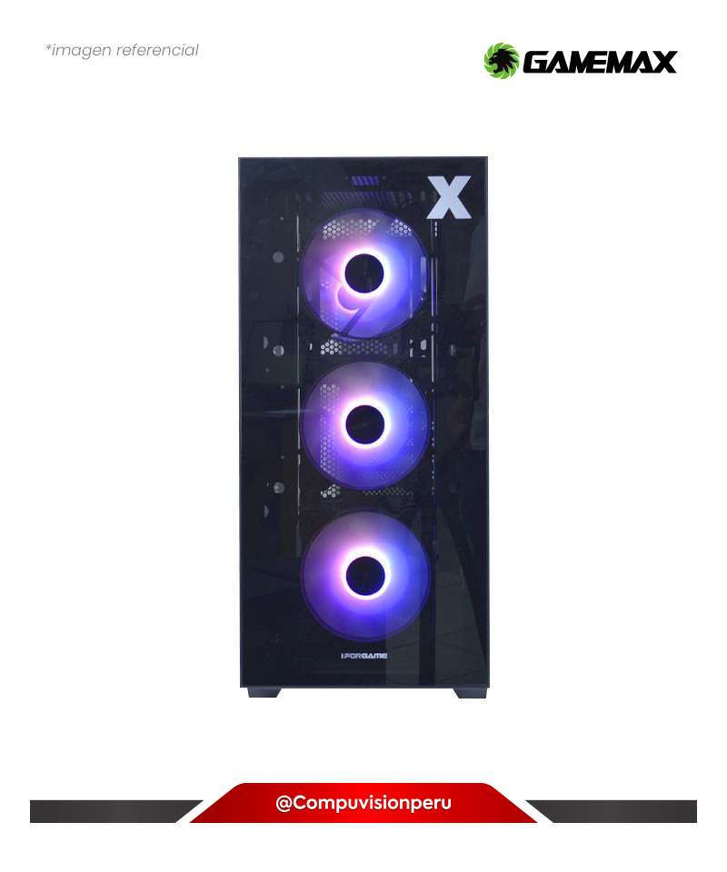 CASE GAMER IFORGAME X3 TEMPERED GLASS 4*1200MM ARGB S/F