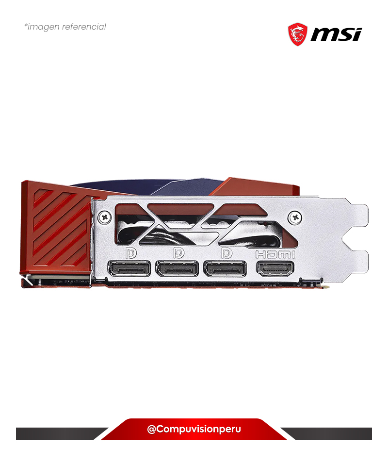 VIDEO MSI GEFORCE RTX 5070 TI 16G MLG EDITION OC 16GB GDDR7 CUDA 8960 256-BIT HDMI DP G507T-16MEC