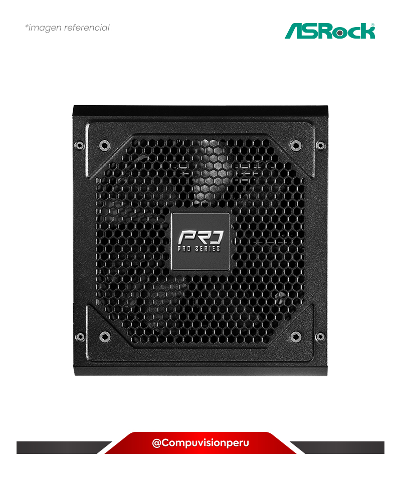 FUENTE 750W ASROCK PRO SERIES PRO-750G ATX 3.1 80 PLUS GOLD