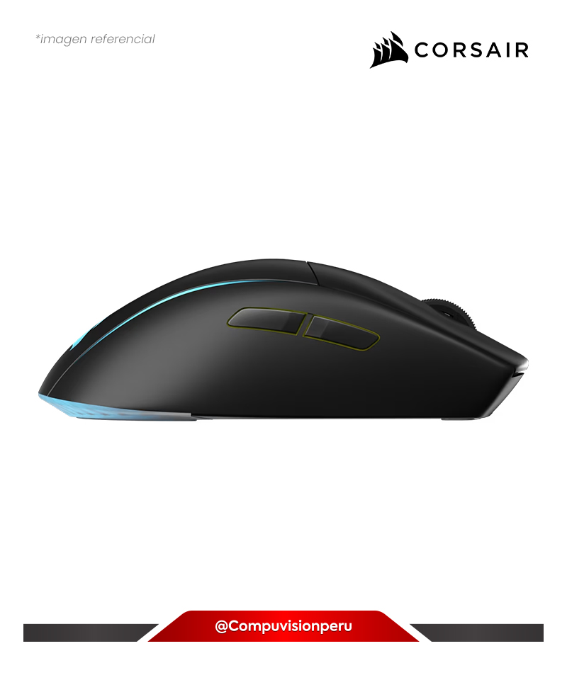 MOUSE CORSAIR M75 WIRELESS BLACK RGB LIGHTWEIGHT FPS 26000 DPI 2.4GHZ SLIPSTREAM CH-931D010-NA