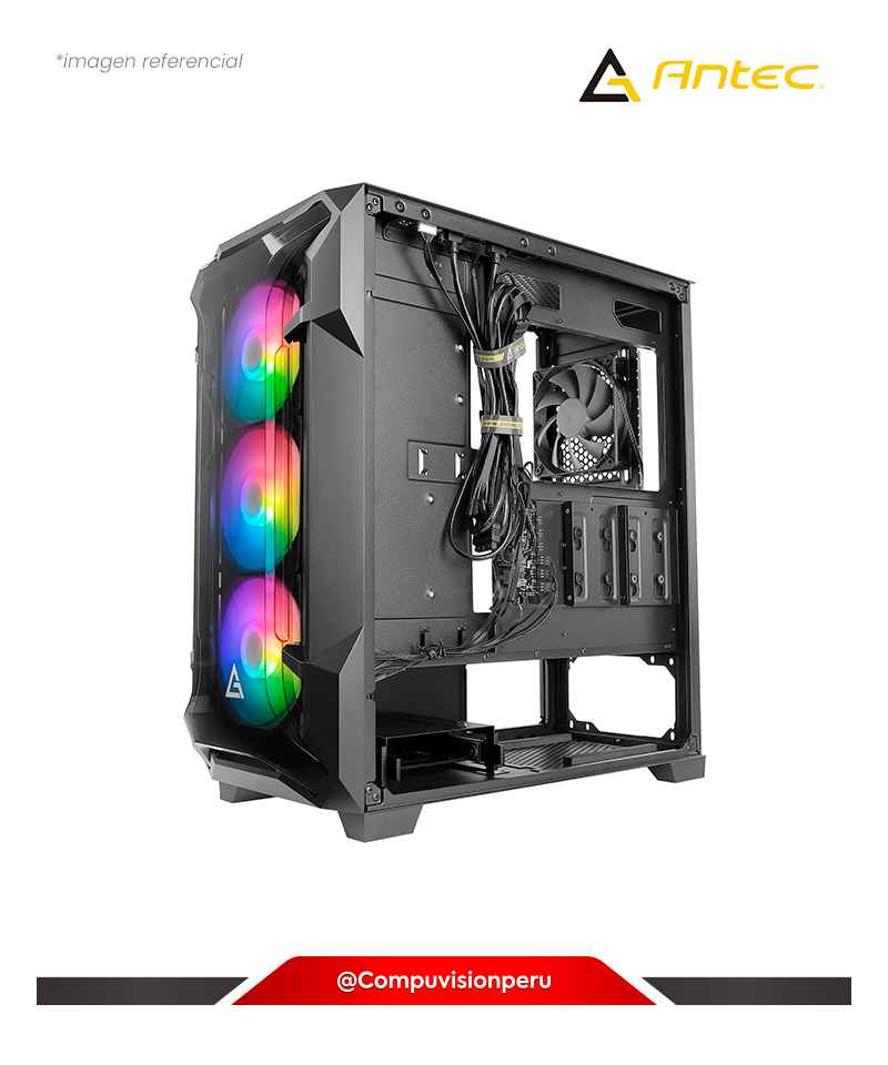 CASE ANTEC DF600 FLUX DARK FLEET ARGB V/TEMPLADO 0-761345-80060-0