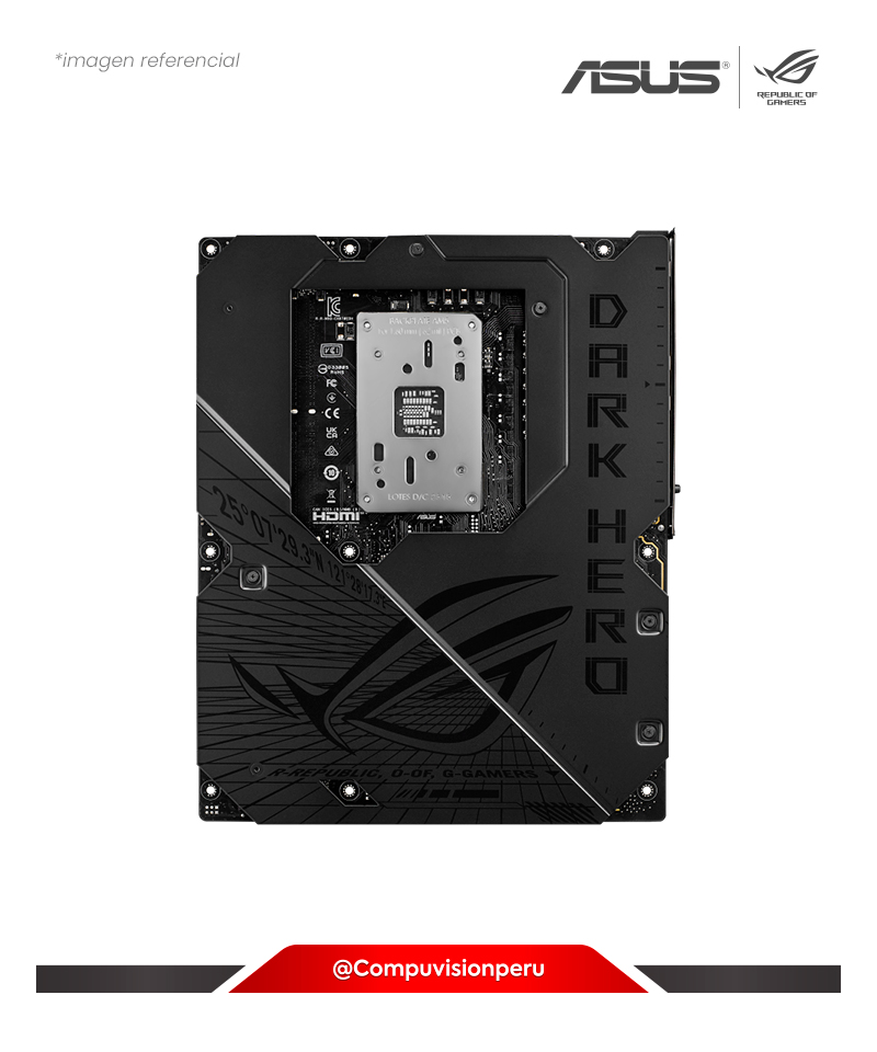 PLACA ASUS ROG CROSSHAIR X870E DARK HERO AMD X870E AM5 DDR5 M.2 SATA 6GB BLUETOOTH WIFI