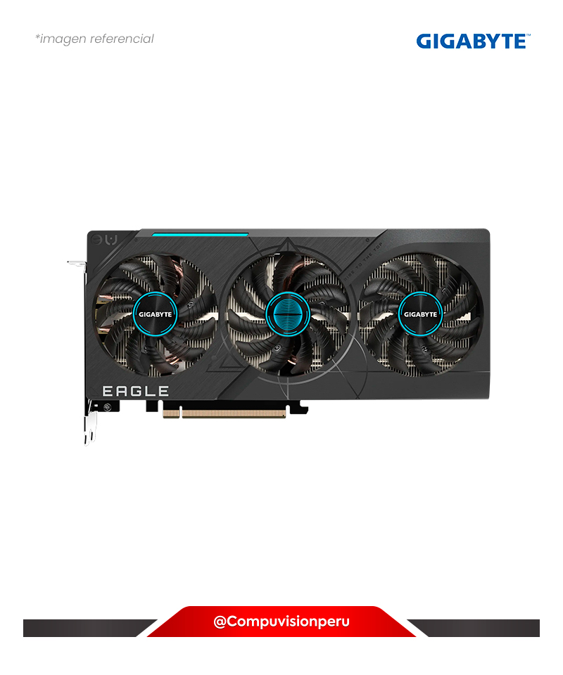 VIDEO GIGABYTE GEFORCE RTX 4070 TI  SUPER EAGLE OC 16G 16GB GDDR6X 256-BIT HDMI DP CUDA 8448 GV-N407TSEAGLE OC-16GD