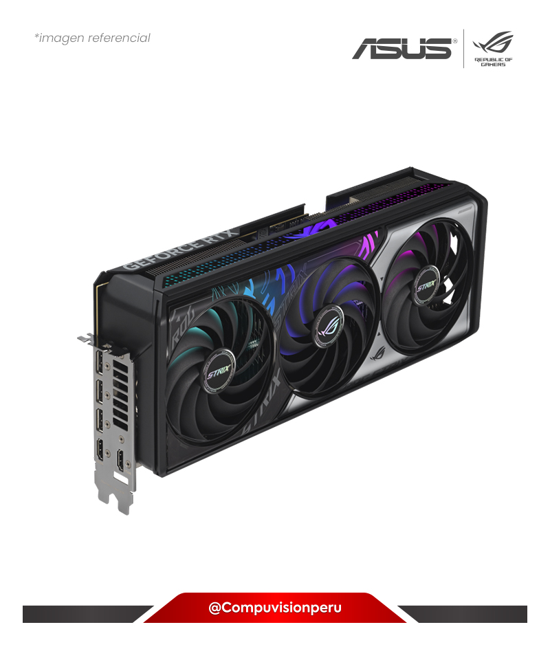 VIDEO ASUS ROG STRIX GEFORCE RTX 5070 12GB GDDR7 OC EDITION CUDA 6144 192 BIT HDMI DP ARGB ROG-STRIX-RTX5070-O12G-GAMING