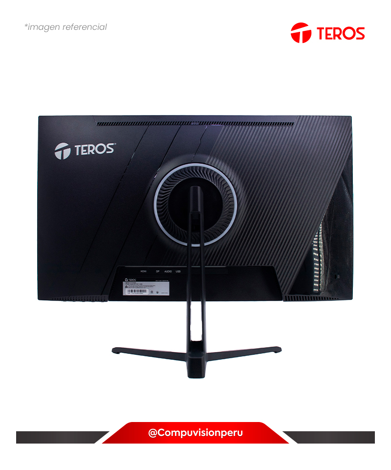 MONITOR 24.5 FHD VA TEROS TE-2475G 1080P 1MS 180HZ HDMI DP USB FREESYNC PREMIUM