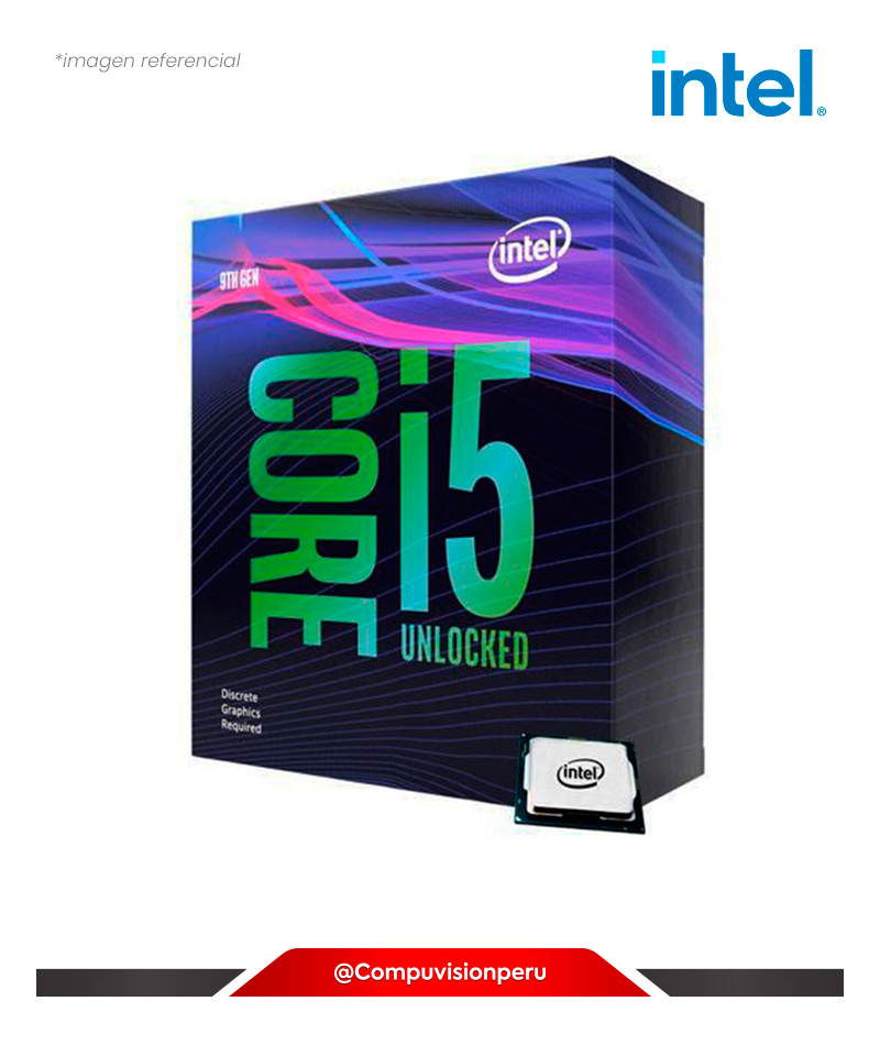 CPU INTEL CORE I5-9600KF 6N / 6TH 9MB 3.70GHZ LGA 1151 S/GPU TURBO CORE 4.60GHZ 14NM