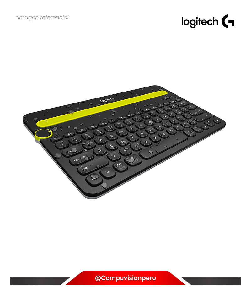 TECLADO LOGITECH K480 BLUETOOTH UNIVERSAL BLACK