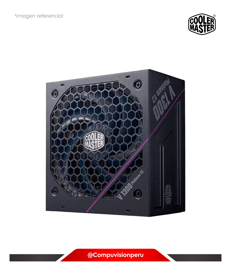 FUENTE 1300W COOLER MASTER V PLATINUM V2 BLACK FULL MODULAR 80 PLUS PLANTINUM MPZ-D002-AFAP-BUS